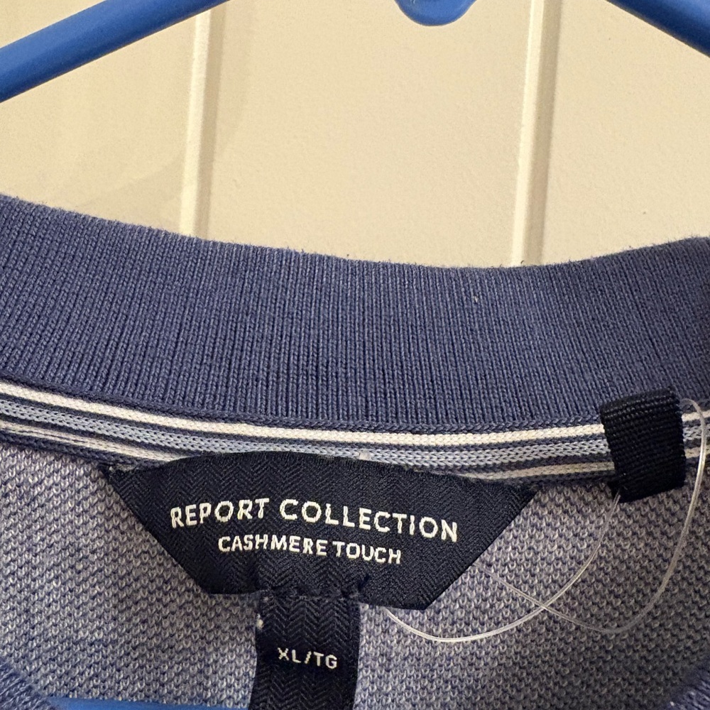 Report Collection Blue Sweater - Picture 2 of 4